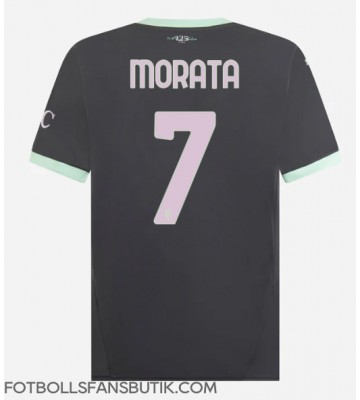 AC Milan Alvaro Morata #7 Replika Tredje Tröja 2024-25 Kortärmad